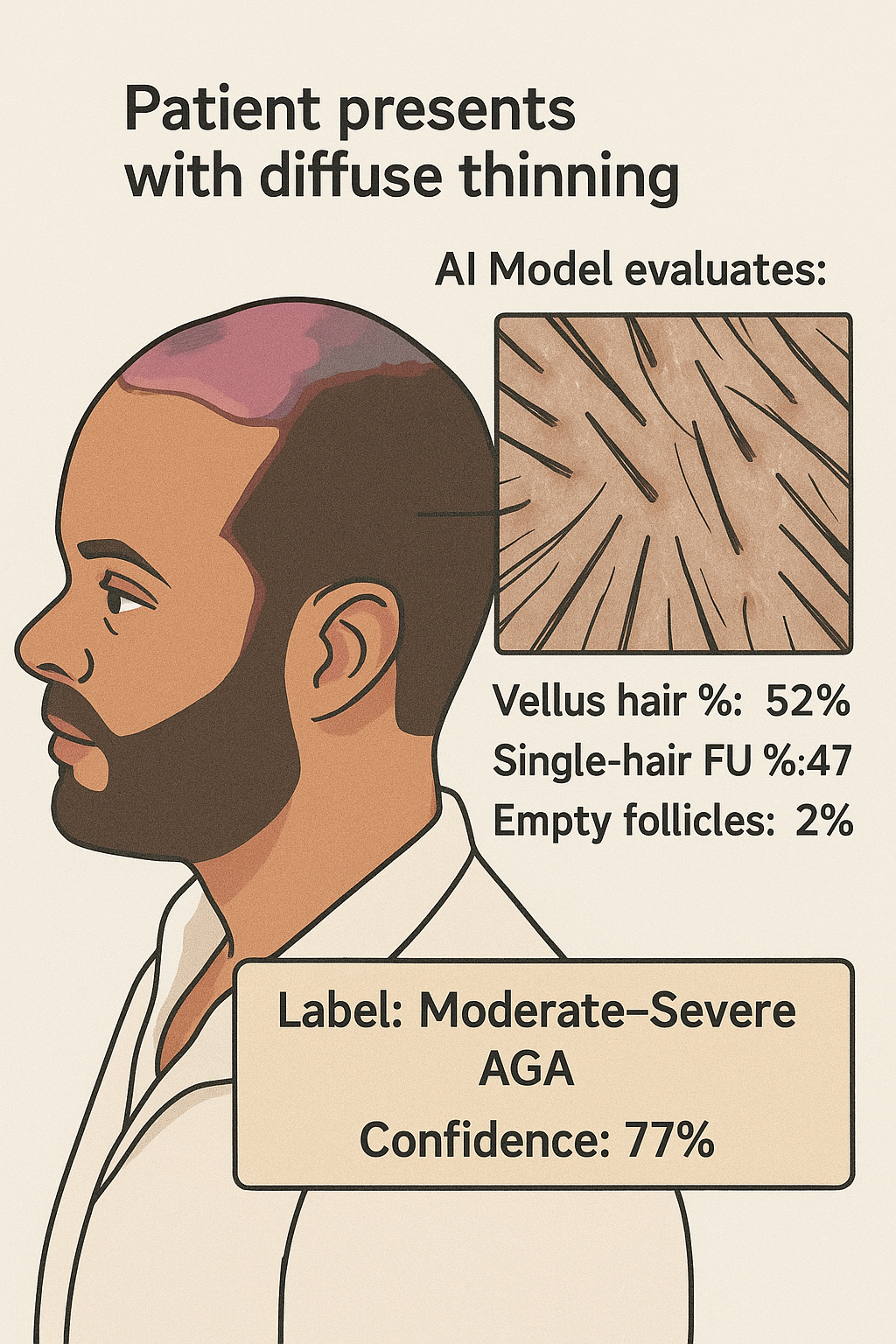 scalp scan real case